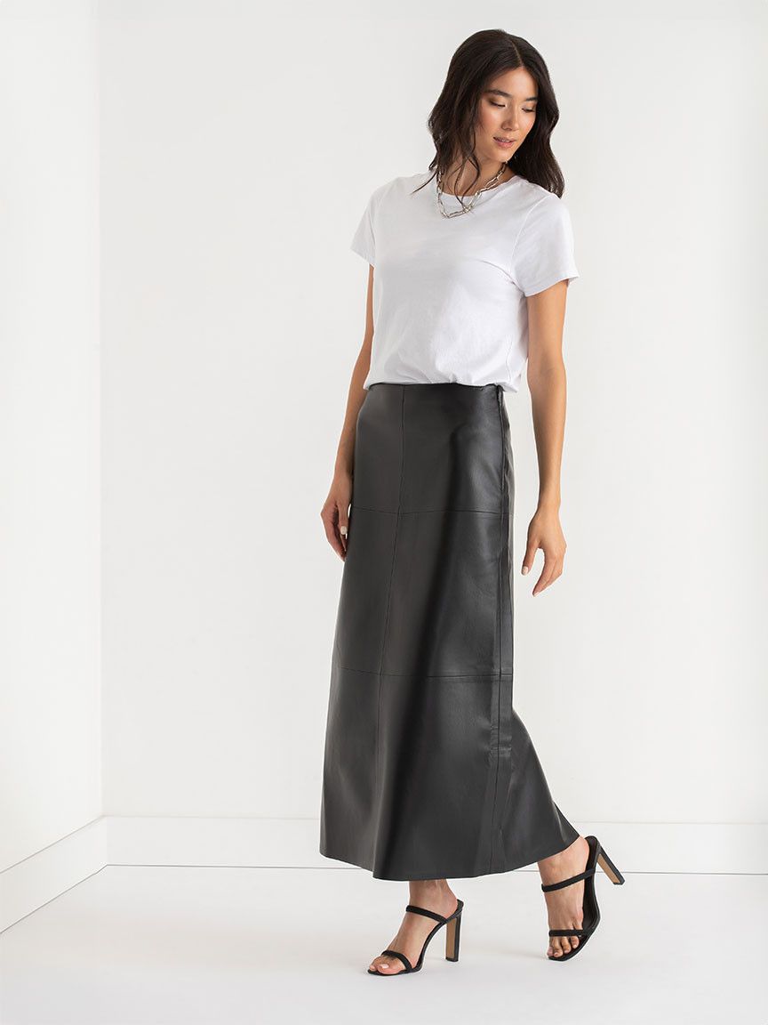 Faux Leather Maxi Skirt | Rickis | Ricki's