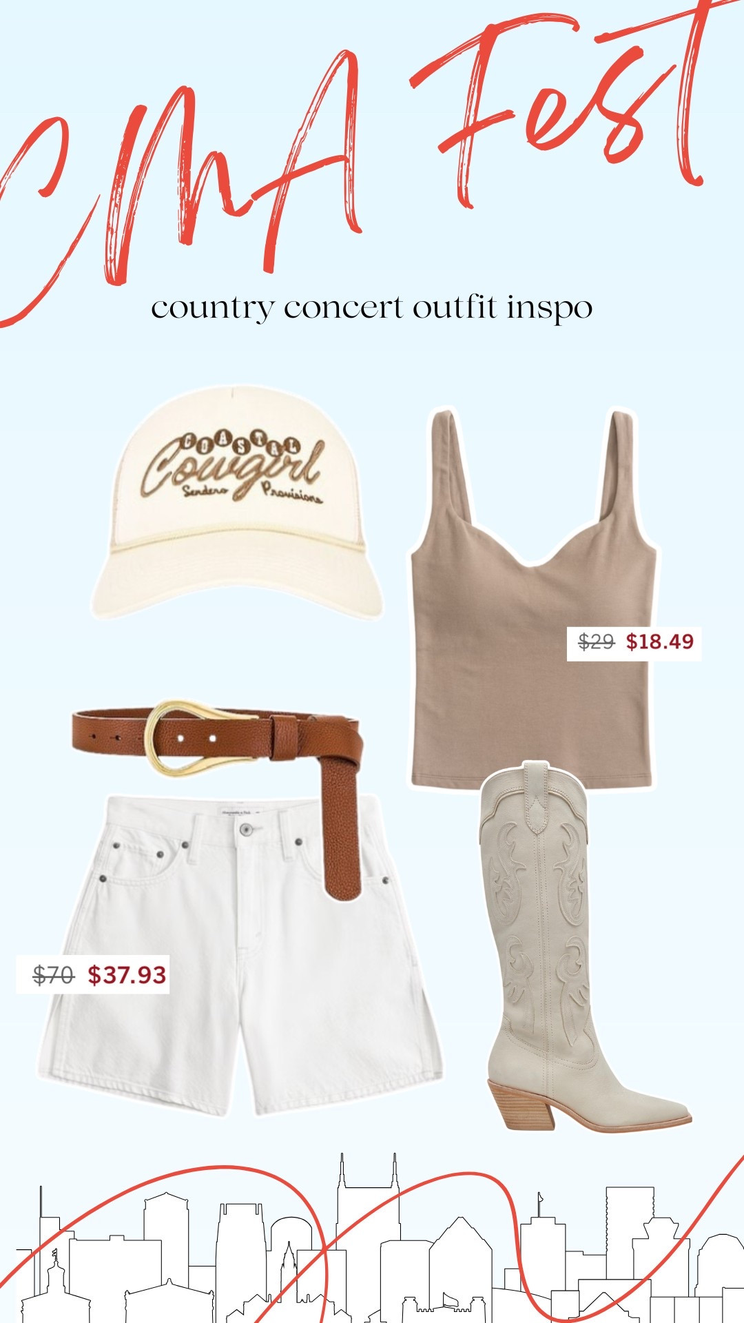 Boots + a trucker hat are CMA fest essentials 🤠👢

#LTKParties #LTKTravel #LTKSeasonal