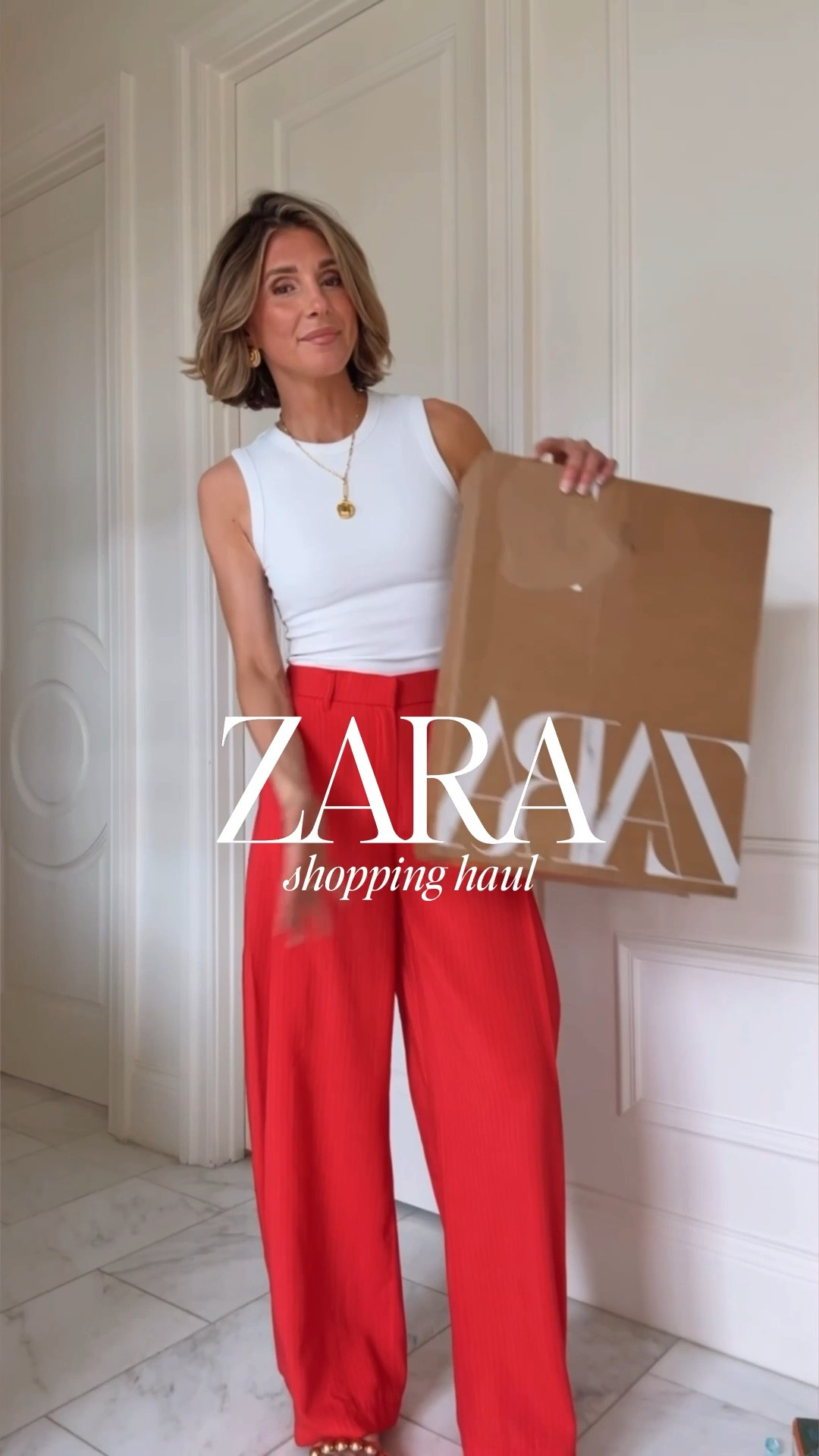 My recent @Zara haul and what I kept.

I'm wearing size xs/0 in bottoms and small in topss. I'm 5'7 for reference and normally a size 25 in jeans