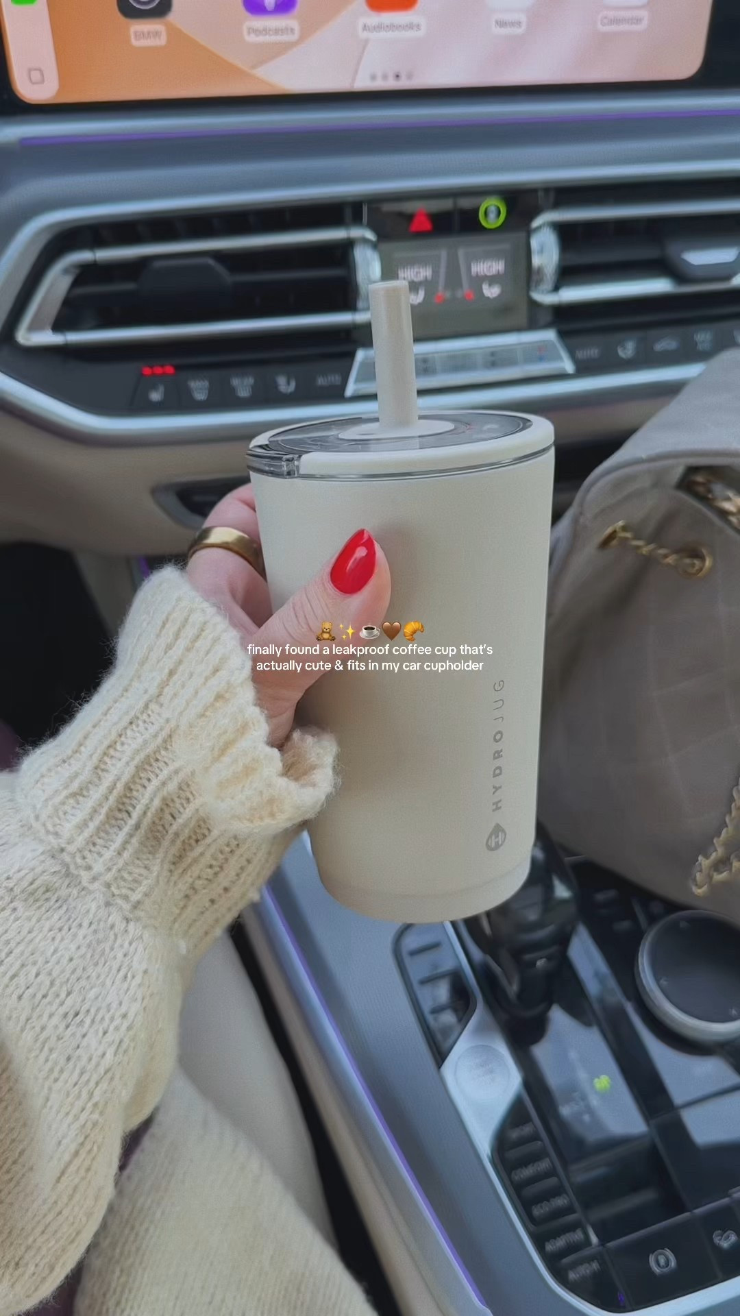 The cutest everyday tumbler from HydroJug!! Use IRYNACOLLICA for a discount at checkout!! 

HydroJug everyday tumbler, spill proof coffee cup, leakproof travel tumbler, car cup holder coffee mug, insulated coffee tumbler with straw, cute neutral tumbler, hot and cold drink tumbler, mom coffee cup, reusable iced coffee cup, vacuum insulated travel cup

#LTKSaleAlert #LTKValentine #LTKHome