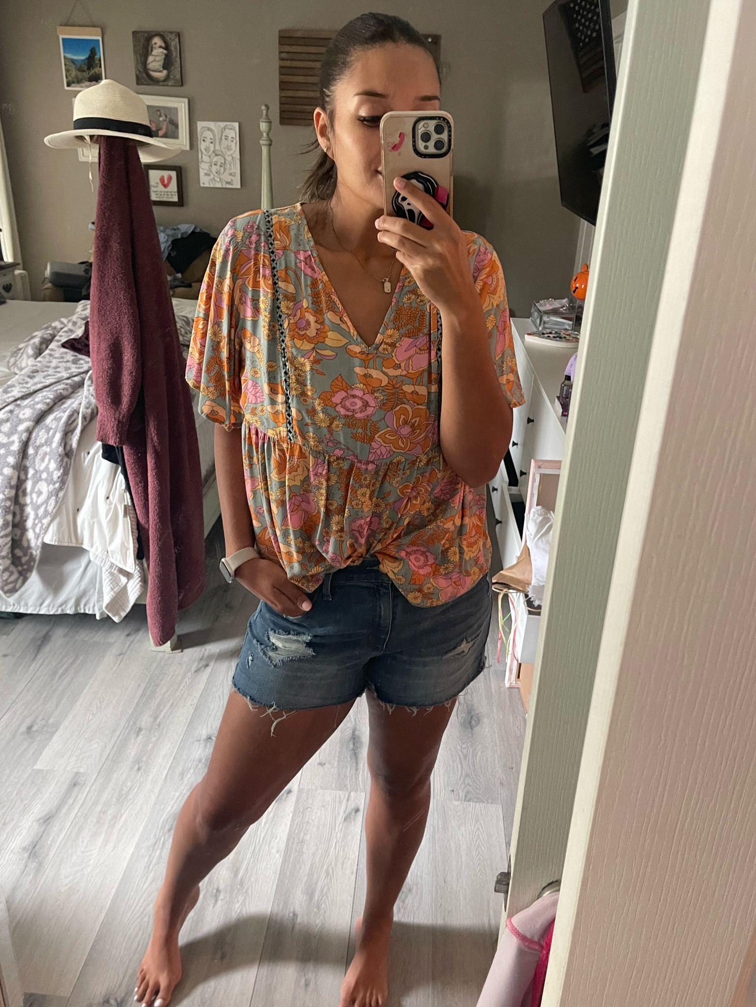 Everyone’s talking about the Judy Blues or whatever but y’all are sleeping 😴 on these $15 shorts from Target. Stretchy, sexy and sooo comfortable! I have them in 2 washes. I’m currently wearing a 12 but I could honestly wear a 10.

#LTKcurves #LTKstyletip #LTKunder50