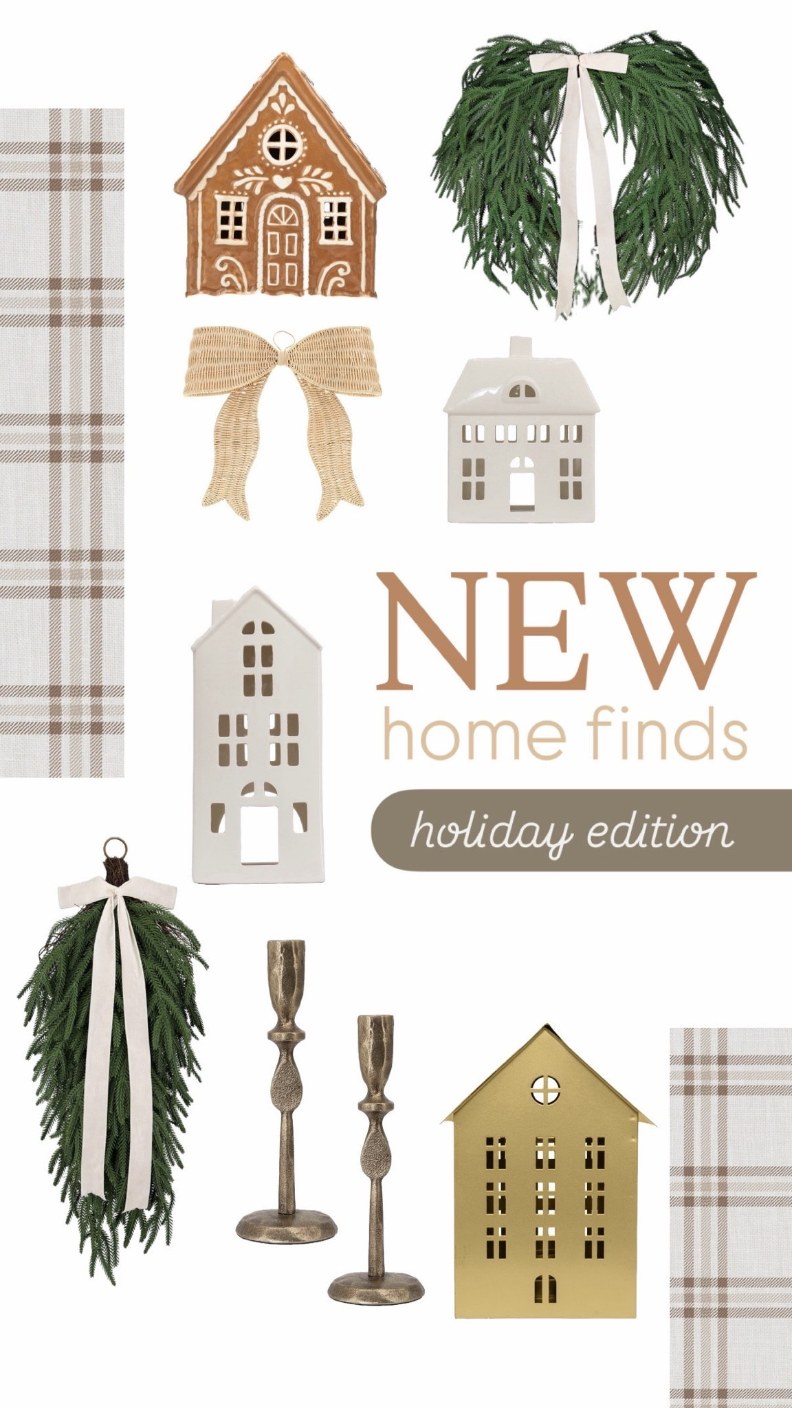 Holiday decor just dropped! | New holiday home finds #ltkmom #ltklife #ltkhome