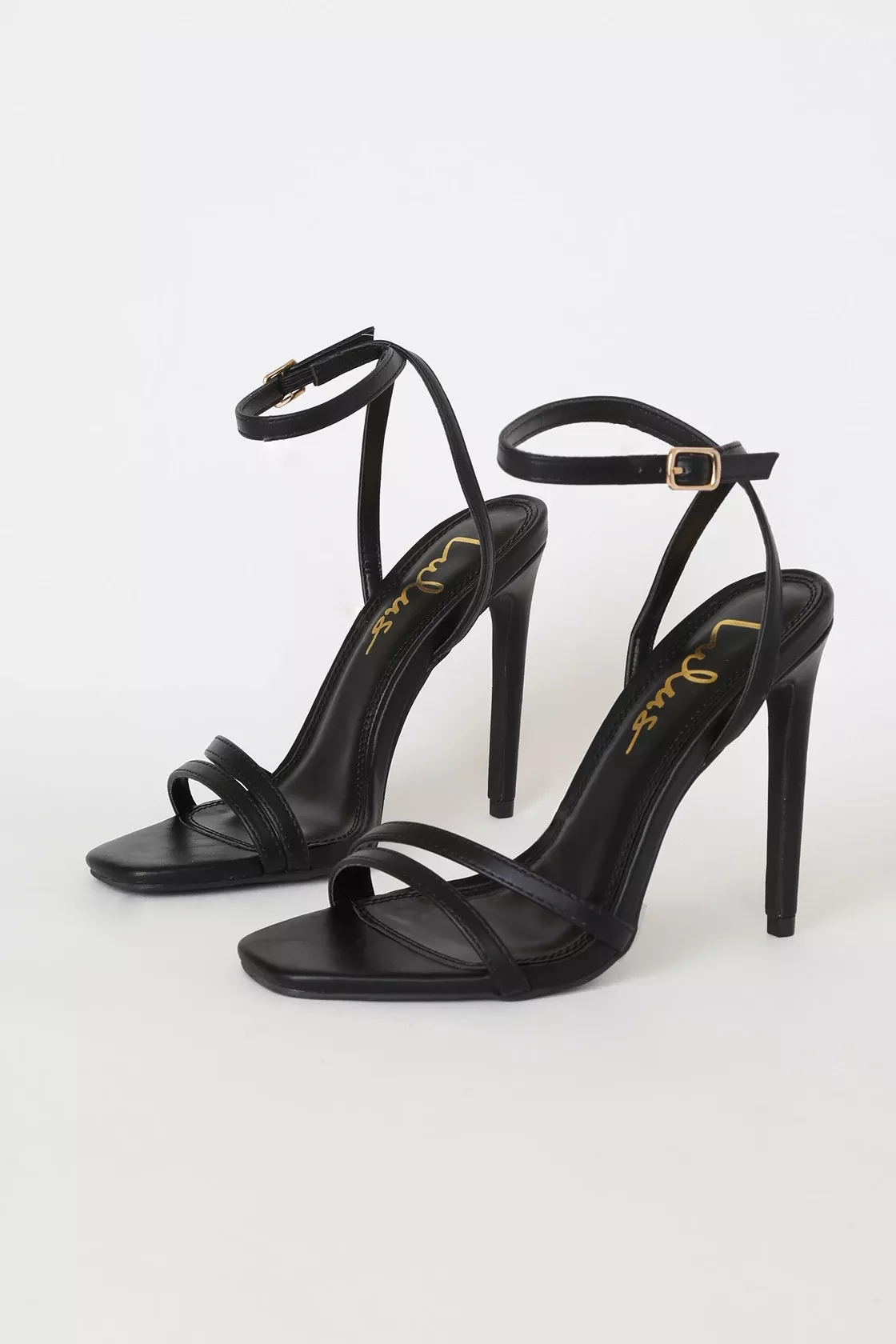 Lianya Black Ankle Strap Heels curated on LTK