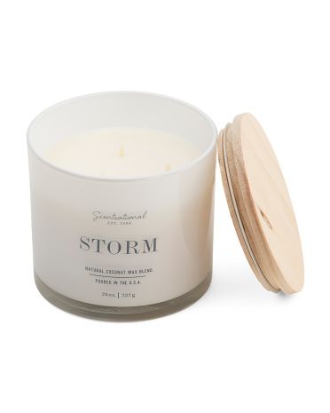 Made In Usa 26oz Storm Candle | TJ Maxx
