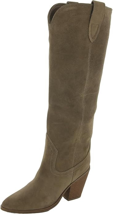 Womens Winnie Suede Pointed toe Over-The-Knee Boots | Amazon (US)