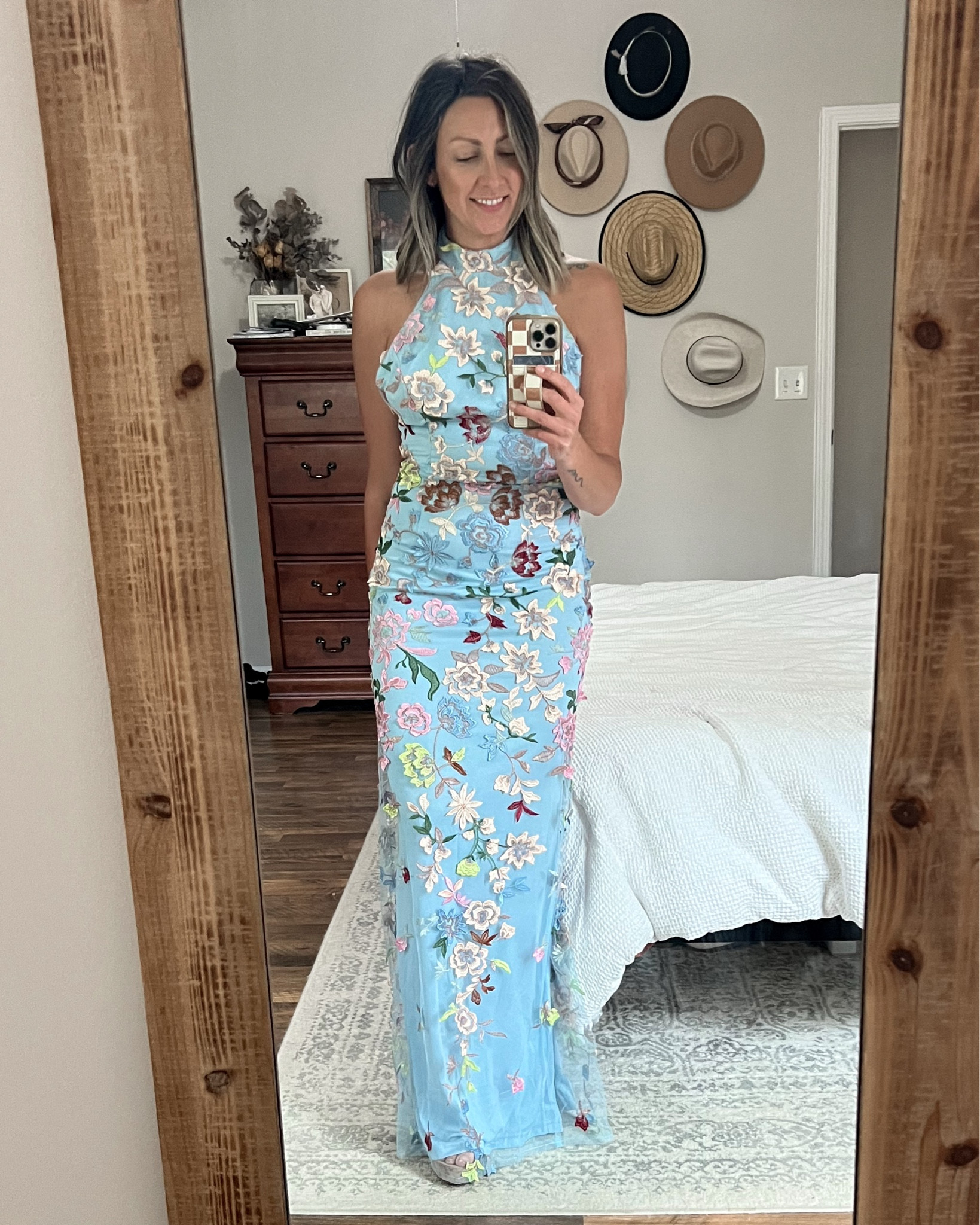 The bride said garden party-esc + this dress delivered for a Spring wedding! The floral + low back details on this dress are gorgeous! 

#LTKParties #LTKPetite #LTKWedding
