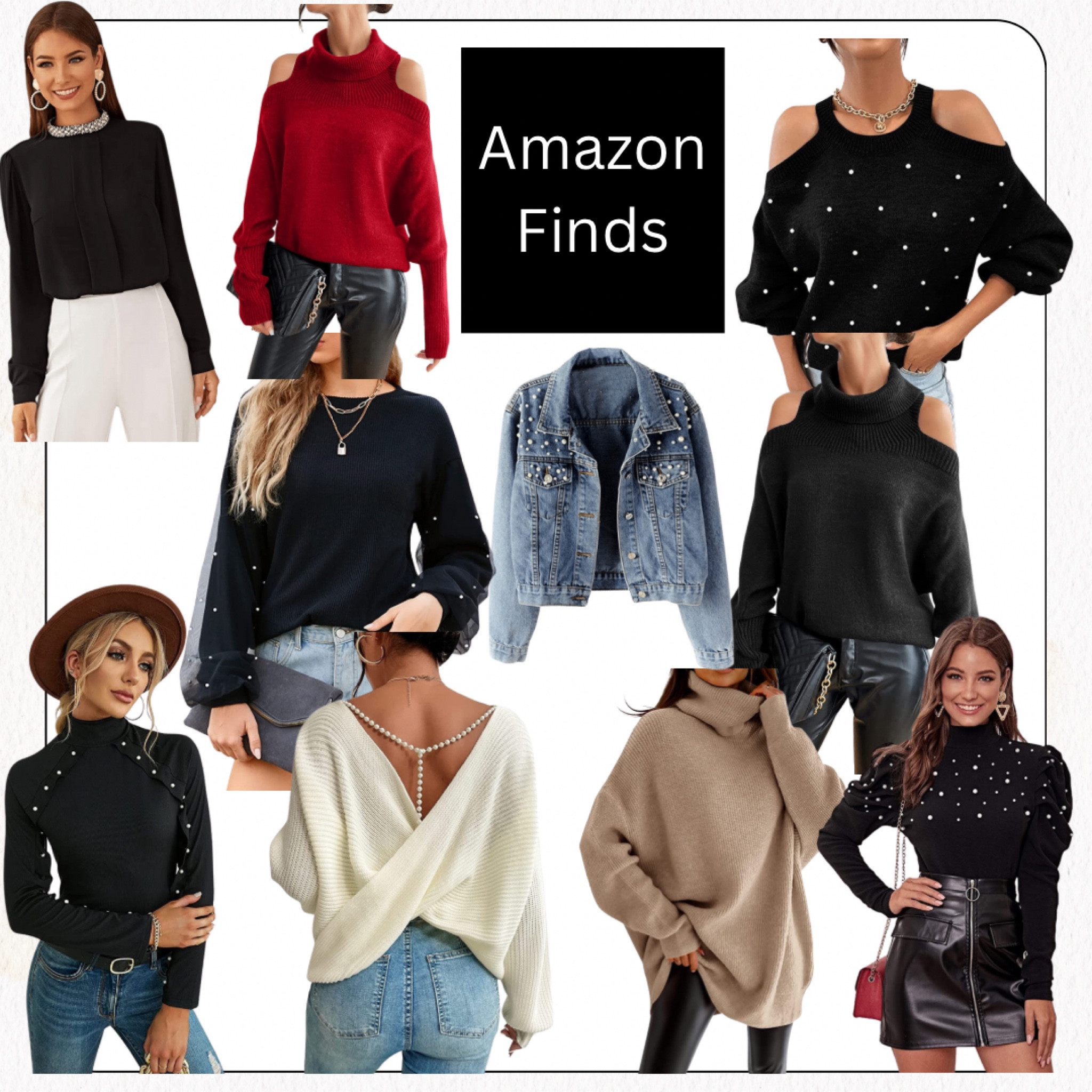 ✨Amazon Finds✨

Found some cute pearl embellished sweaters on Amazon

#sweaterweather #sweater #amazon #amazonfinds #amazonfind #giftidea #ltk

#LTKGiftGuide #LTKstyletip #LTKCyberweek