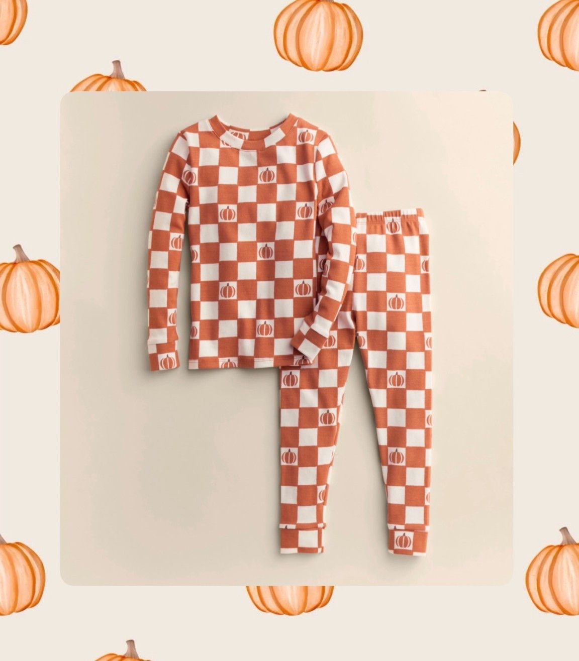 Pumpkin pjs for the kiddos 🧡 On sale right now and if you order online you can also get 20% off your order as well 