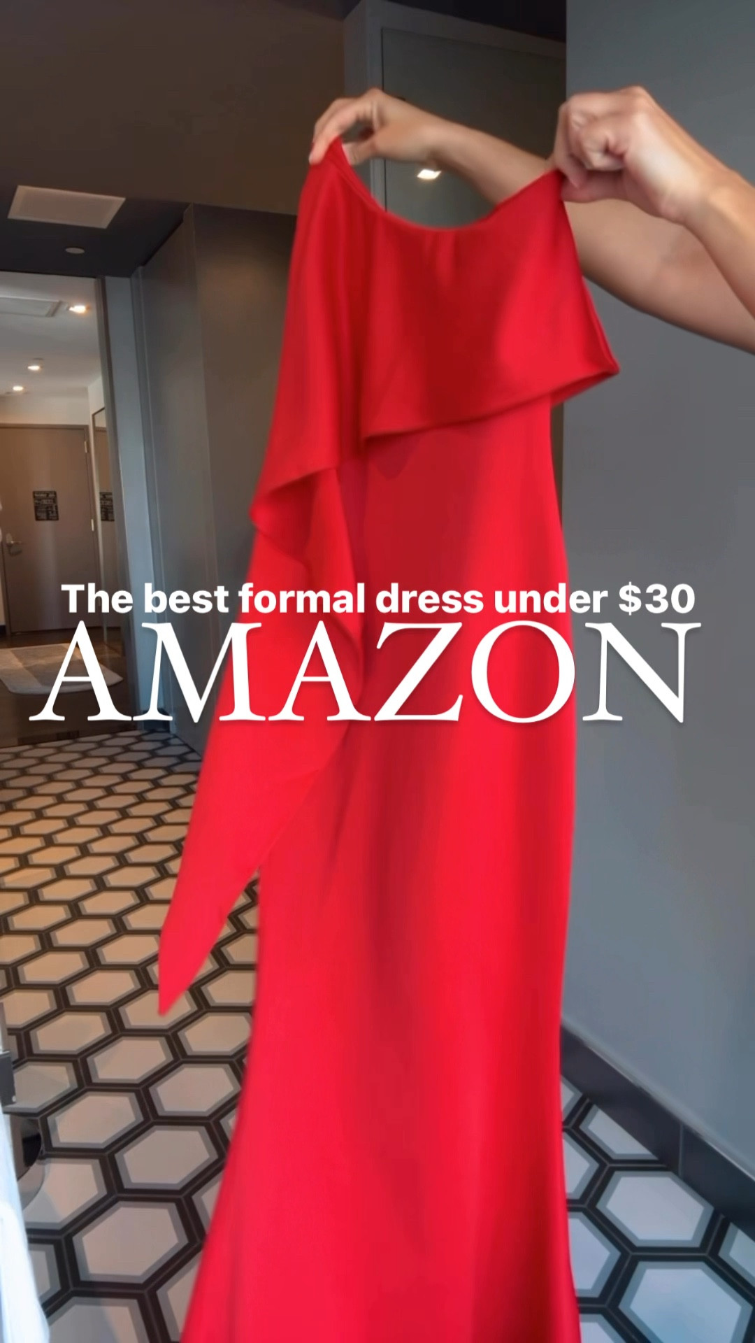 It’s not often I get the chance to get this dressed up but when I do I still want it to be affordable and comfy!!!! I couldn’t believe how nice this dress is and the fact that’s it’s only $27.99 is mind blowing (prices depend on size and color but all are under $40). The material is soft almost like a scuba material and is super flattering and comfortable!!!
⬇️⬇️⬇️
Dress TTS size small (I ordered it in black too and it ran a little bitter bigger and a lot longer so sizing may differ from color to color). 
Heels TTS 

#LTKCon #LTKVideo #LTKFindsUnder50