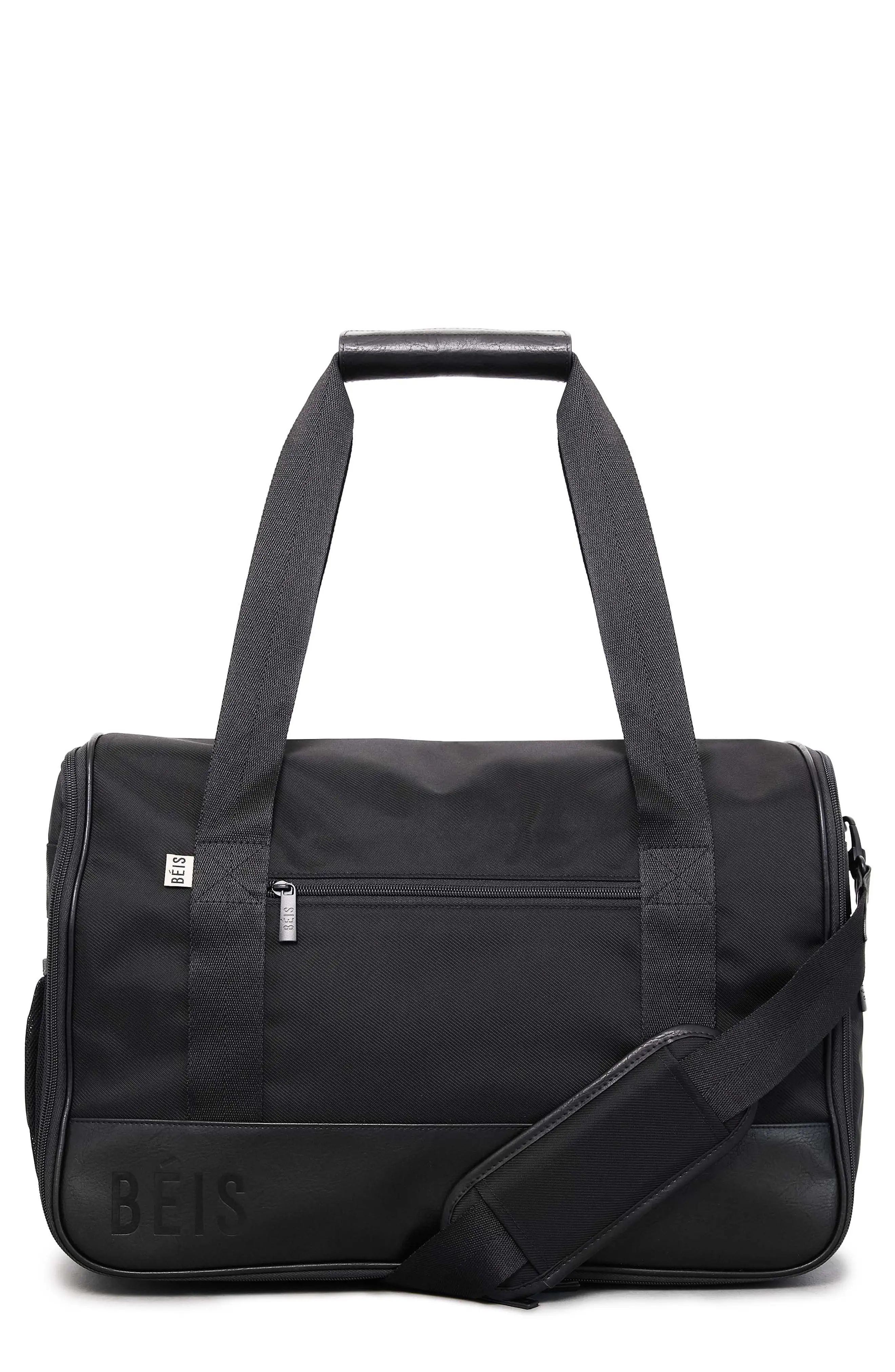 Beis The Hanging Duffle Bag in Black at Nordstrom | Nordstrom