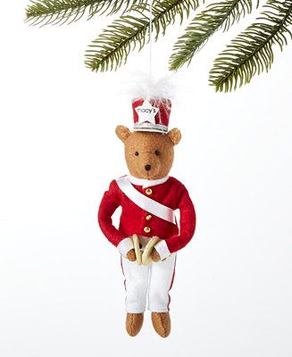 Macy's Holiday Lane Bear Nutcracker Ornament, Created for Macy's & Reviews - Christmas Ornaments ... | Macys (US)