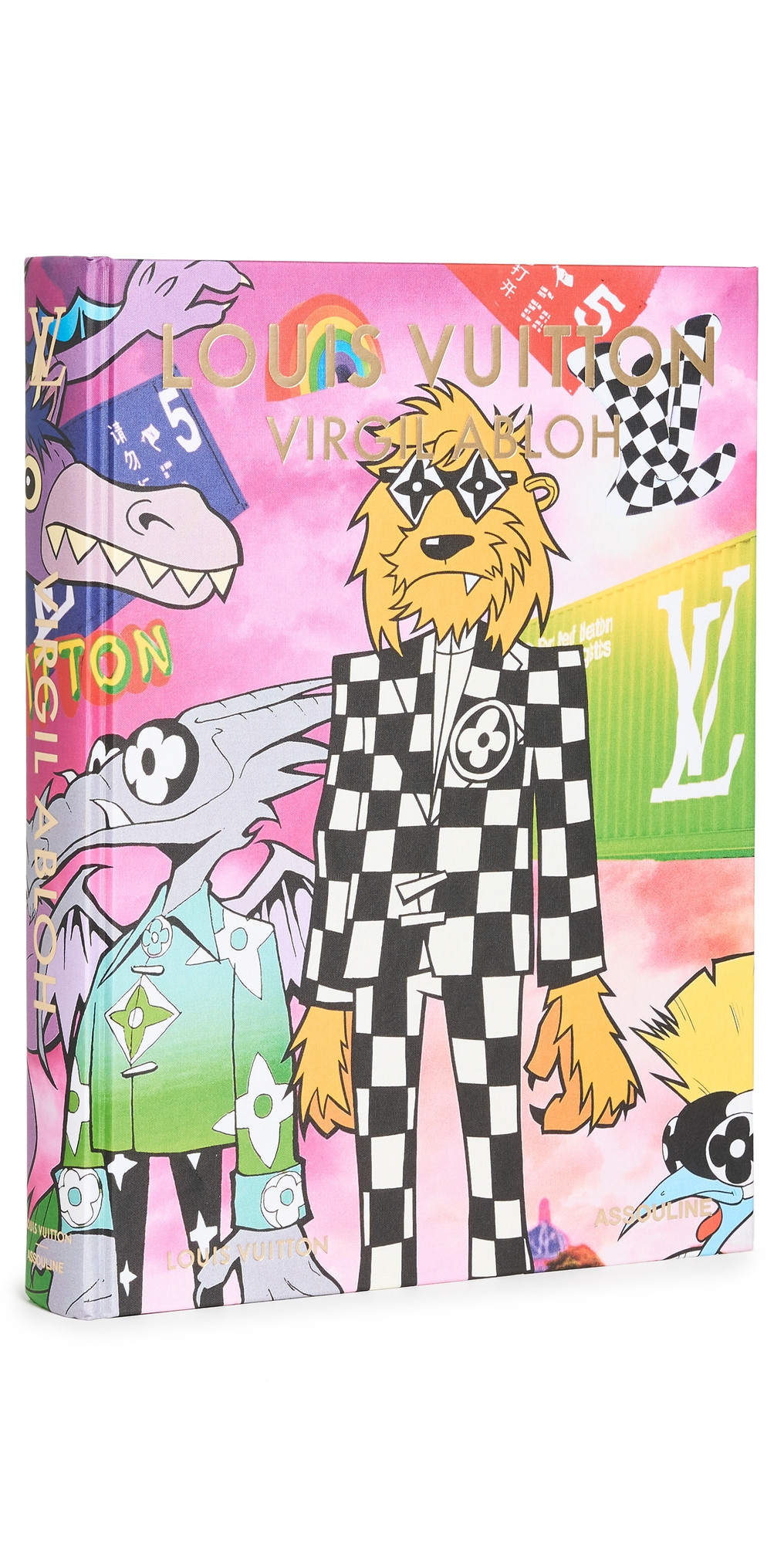 Assouline Louis Vuitton: Virgil Abloh Book Rainbow Multi One Size | Shopbop