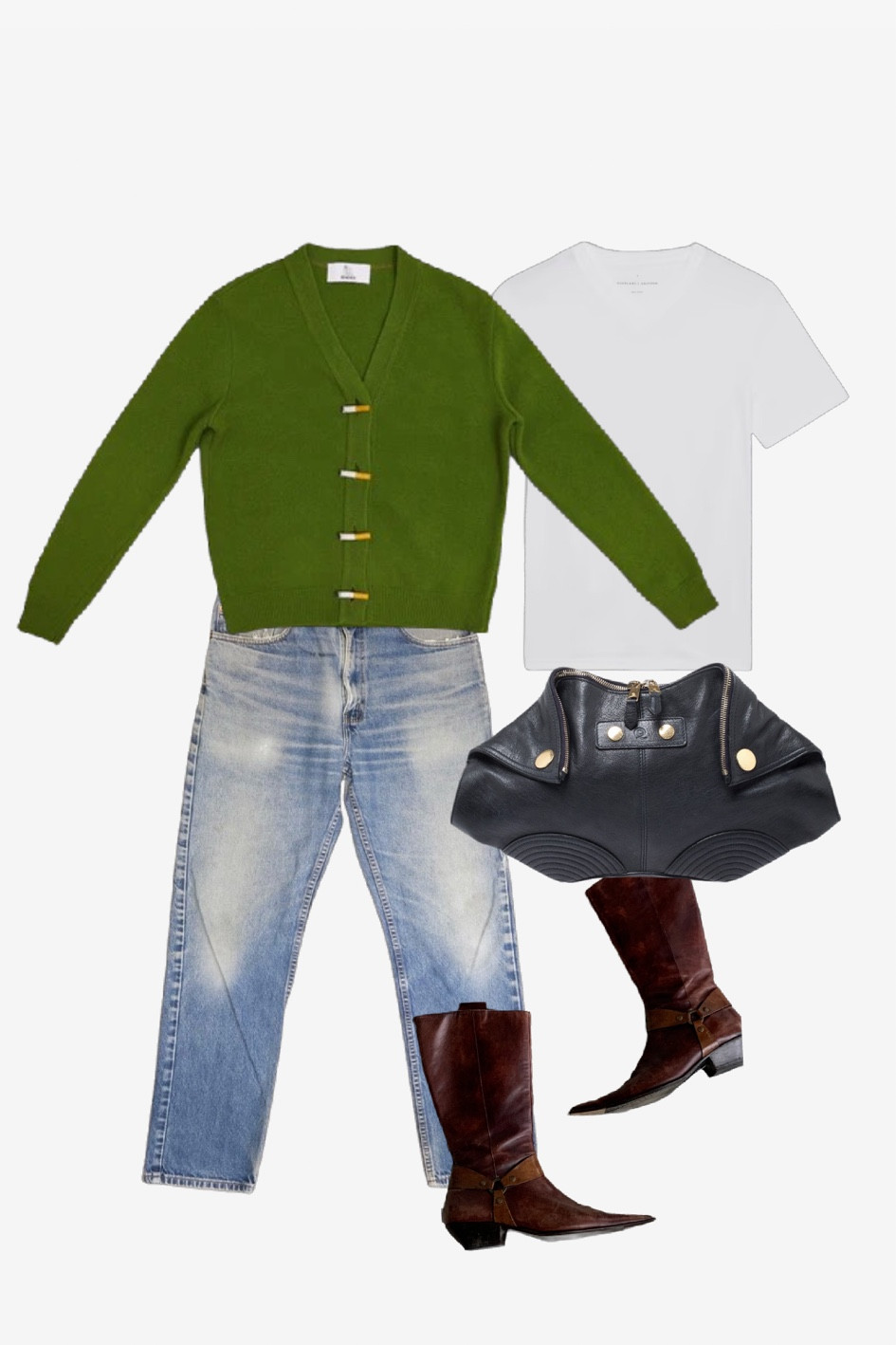 It’s cold out but I don’t want to cover the cigarette sweater. 
Jeans, clutch, and boots are secondhand/vintage.
 •
#falloutfit #alexandermcqueen #demanta #hadeswool #falltrends #torontostylist #StyleOver40  #secondhandFind #fashionstylist #slowfashion #FashionOver40  #MumStyle #genX #genXStyle #shopSecondhand #genXInfluencer #genXblogger #secondhandDesigner #Over40Style #40PlusStyle 


#LTKItBag #LTKSeasonal #LTKOver40