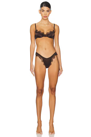 Sorrento Underwire Bra in Espresso | Revolve Clothing (Global)