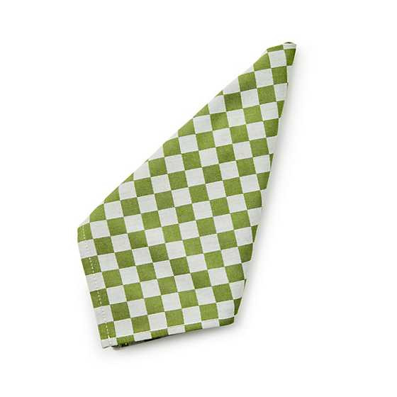 Green Check Napkin, Set of 4 | MacKenzie-Childs