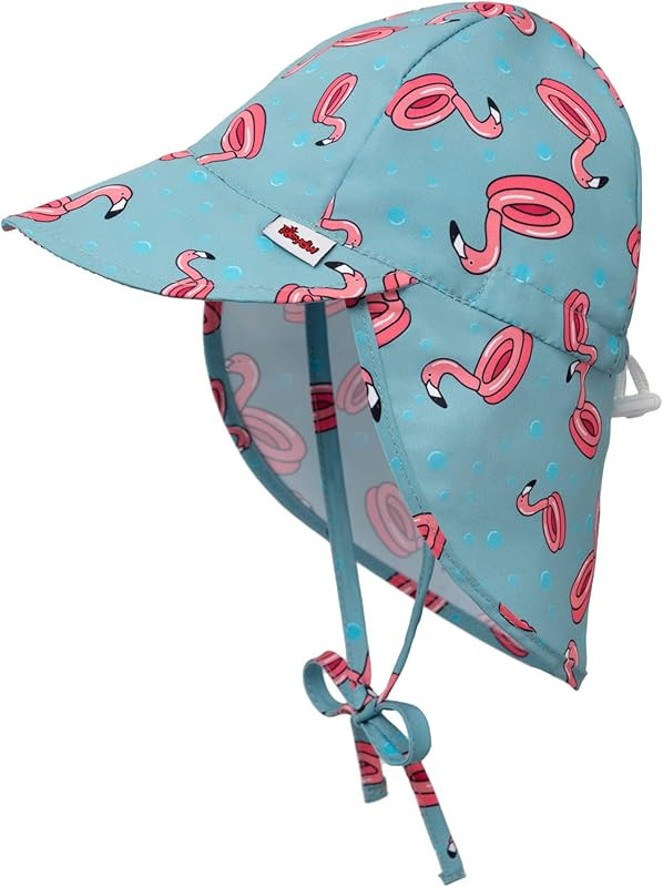Baby Sun Hat UPF 50+ Uv Ray Sun Protection Infant Summer Swim Hat with Neck Flap Toddler Hats for... | Amazon (US)