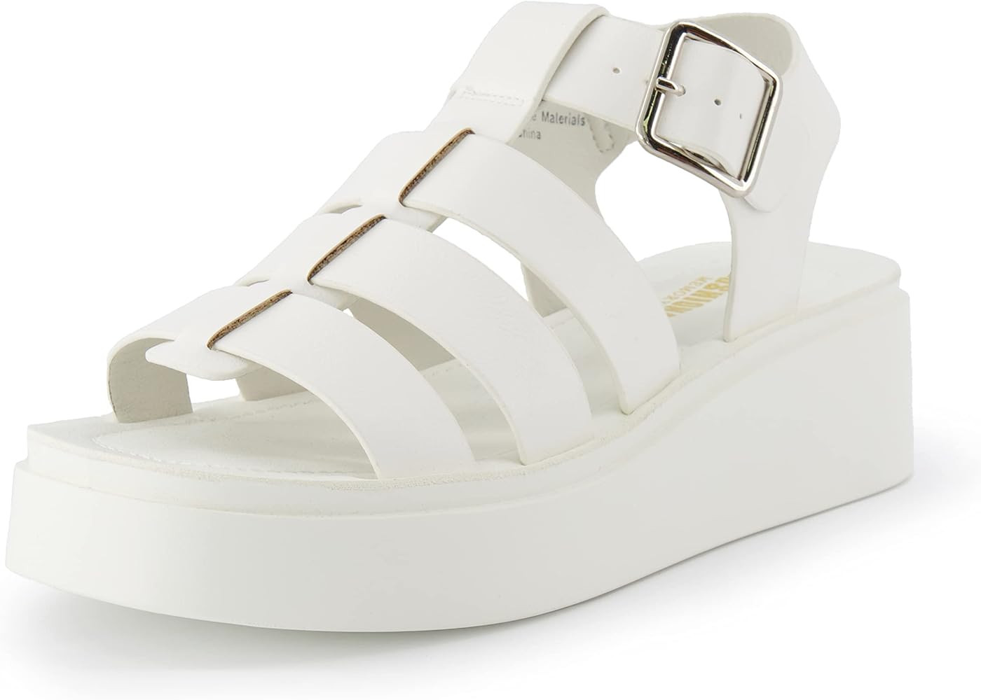 CUSHIONAIRE Women's Poppy fisherman platform sandal with +Memory Foam | Amazon (US)