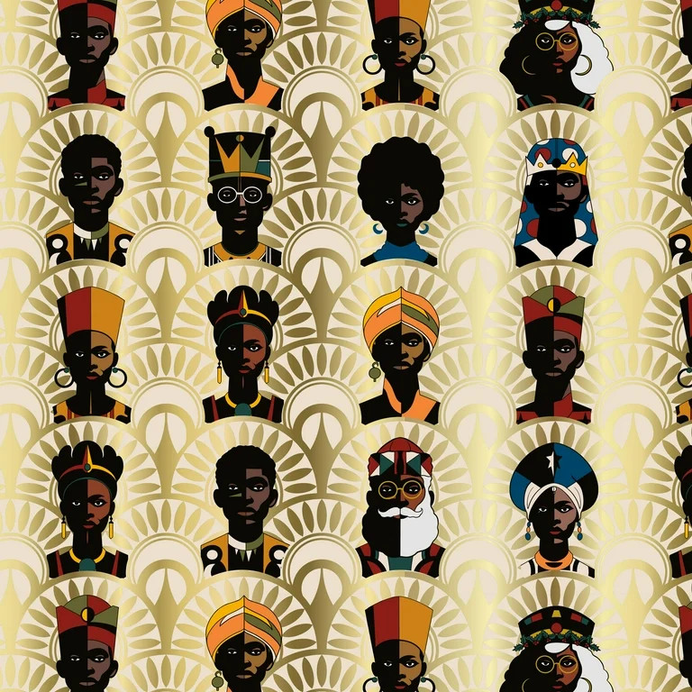 Black Paper Party Christmas Wrapping Paper, 3 Roll, 80 Sqft, Multicolor | Walmart (US)