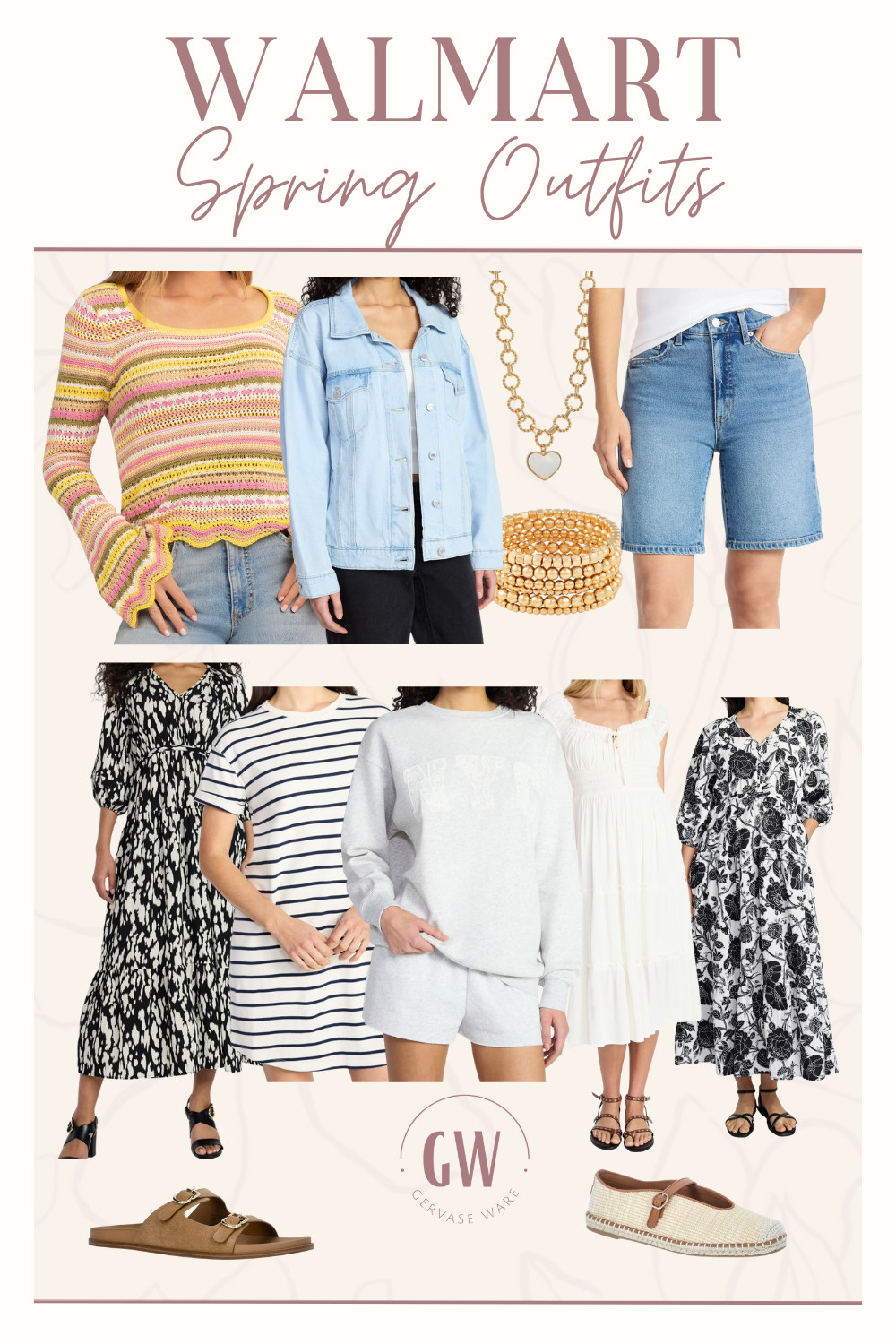 Walmart spring outfits we’re loving 🌸
Fresh, easy pieces that are perfect for the new season without breaking the budget.

#WalmartFinds #SpringOutfits #LTKStyle 

 #LTKdayinmylife #LTKgrwm #LTKootd