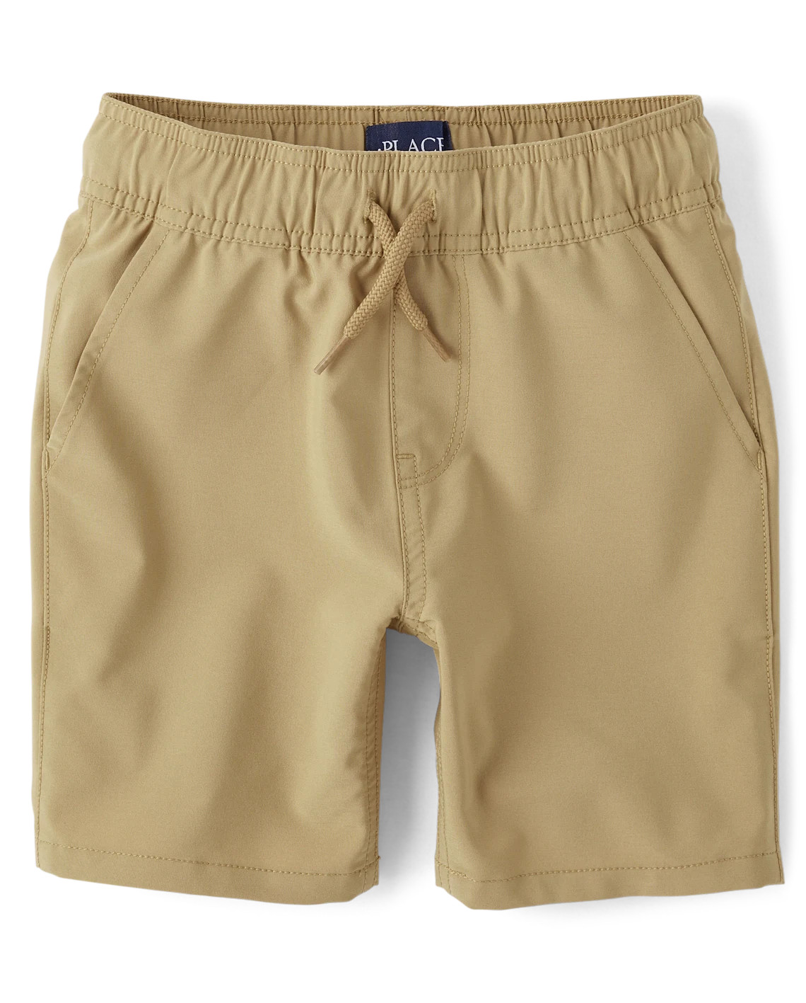 Boys Quick Dry Pull On Jogger Shorts - tan | The Children's Place
