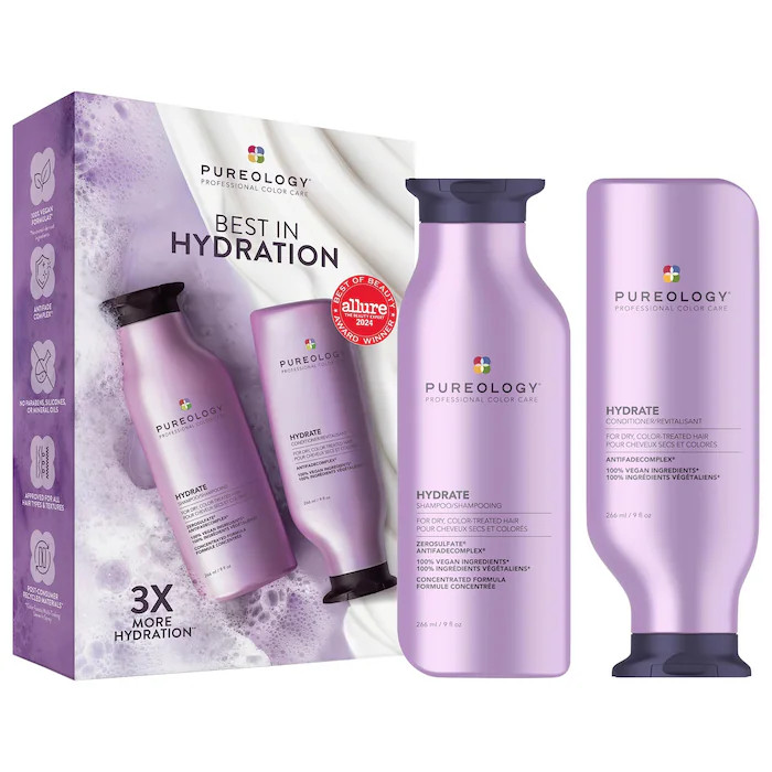 Pureology Hydrate Shampoo & Conditioner Hair Set | Sephora (US)