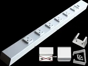 24” Hardwired Power Strip (NO Power Cord), 6 (NEMA 5-20R) Vertical Outlets (NOT Tamper Resistan... | Amazon (US)