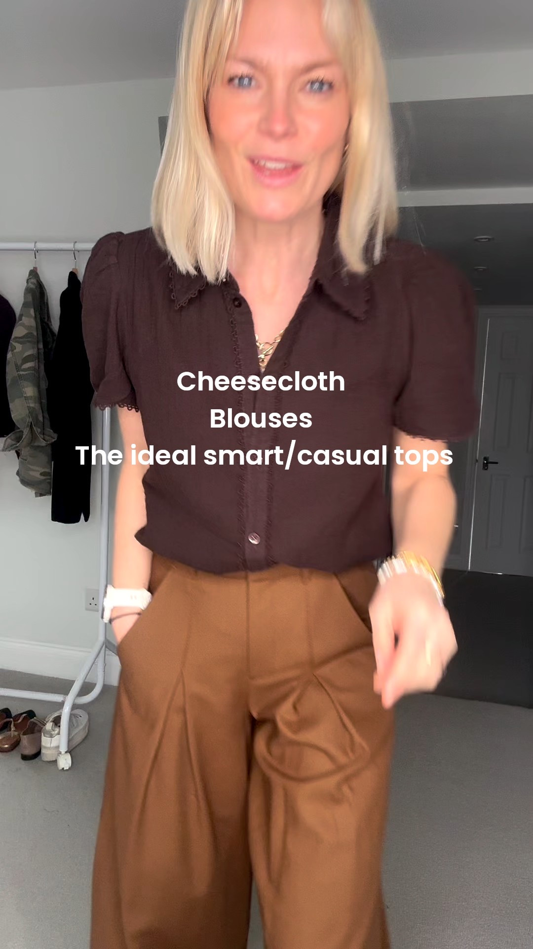 A t shirt is a wardrobe staple but don’t get stuck in a rut with nothing else to put on your top half. 

These cheesecloth blouses are the perfect smart/casual option for the seasons ahead and always sell out quickly. 

They come in lots of other colours 

I size down in these as do my clients. 

Spring 
New season 
Spring outfits 


#LTKspring #LTKeurope #LTKuk