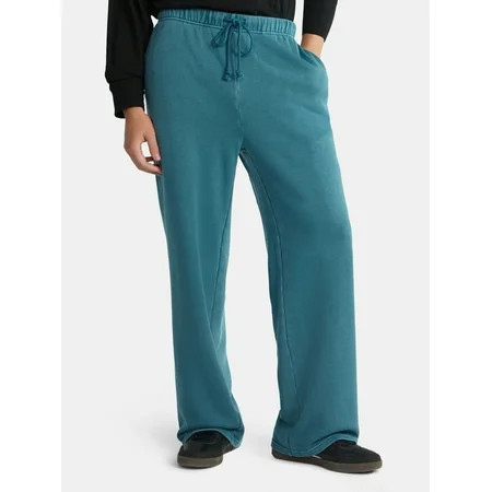 No Boundaries Soft Fleece Vintage Straight Sweatpants, Men's XS-5XL | Walmart (US)