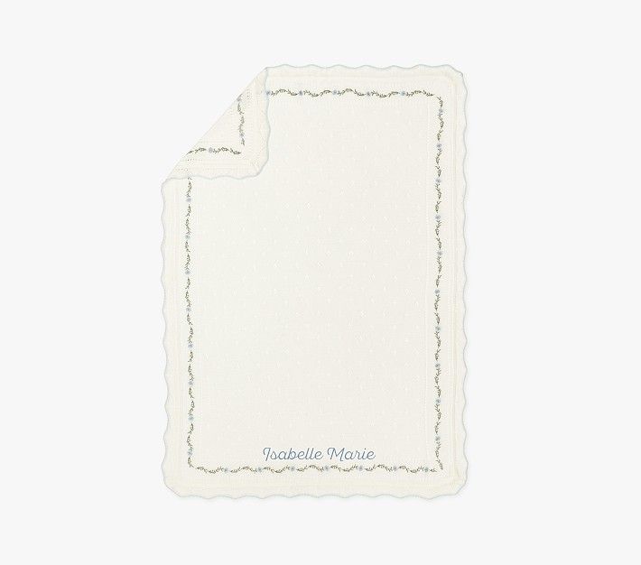 AERIN Pointelle Baby Blanket | Pottery Barn Kids