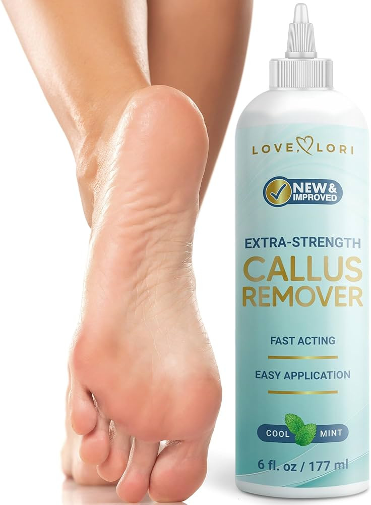 Callus Remover for Feet (Extra Strength) Foot Callus Remover Gel - Pedicure Tools for Feet Scrubb... | Amazon (US)