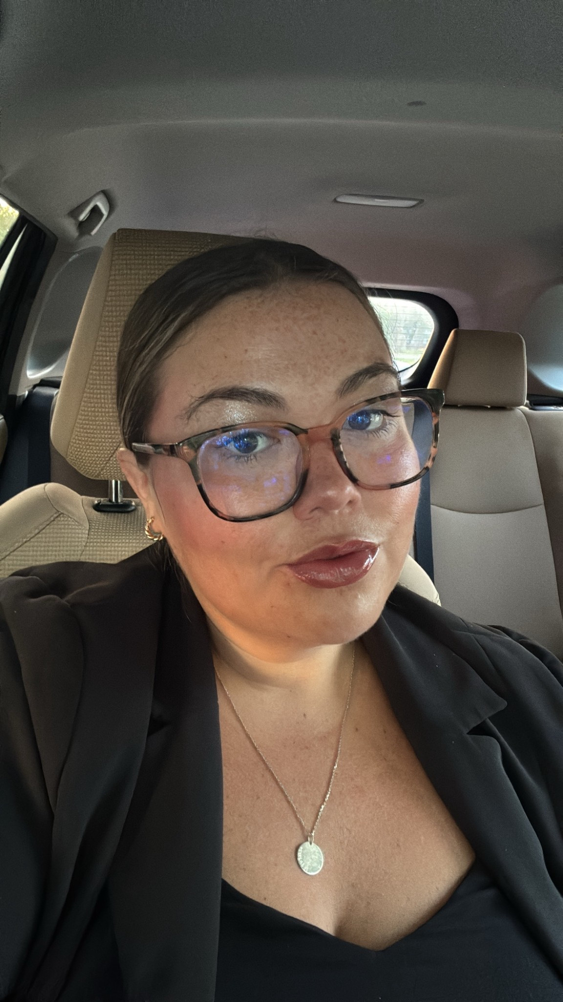 love these new lipglosses from rare beauty: in the color spark 😍