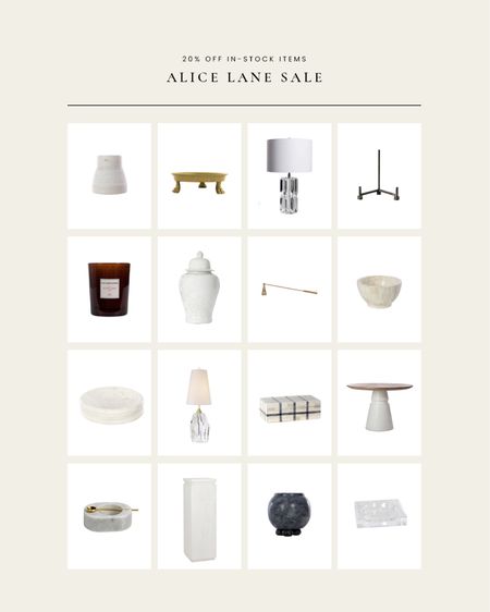 20% off in-stock items at Alice Lane! Here are my picks… 

#LTKsalealert #LTKFind #LTKhome