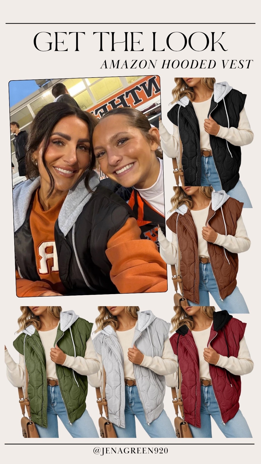 Amazon Hooded Vest | Fall Vest | Amazon Fashion

#LTKootd #LTKSeasonal