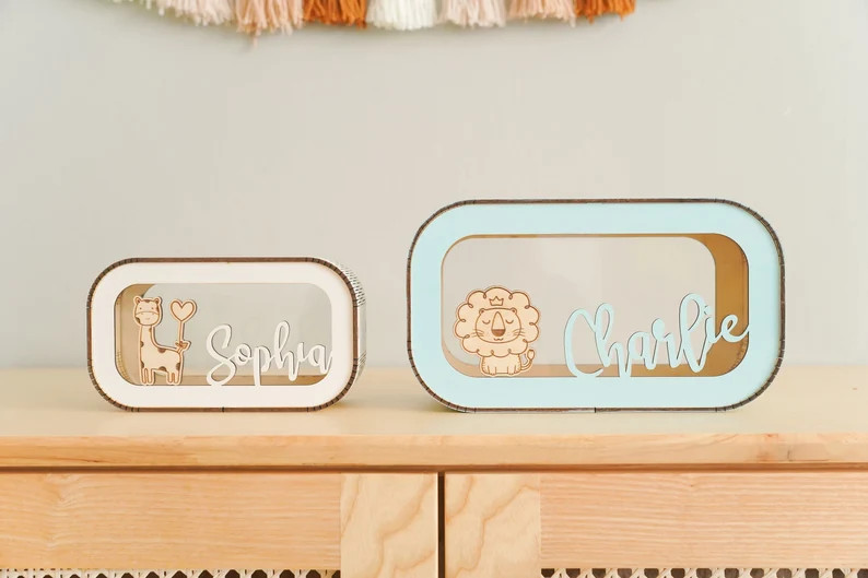 Personalized Piggy Bank Kids Bank Money Box Custom Piggy - Etsy | Etsy (US)