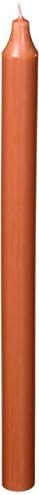 Northern Lights Candles 2 Piece Premium Taper Candle, 12", Terra Cotta | Amazon (US)