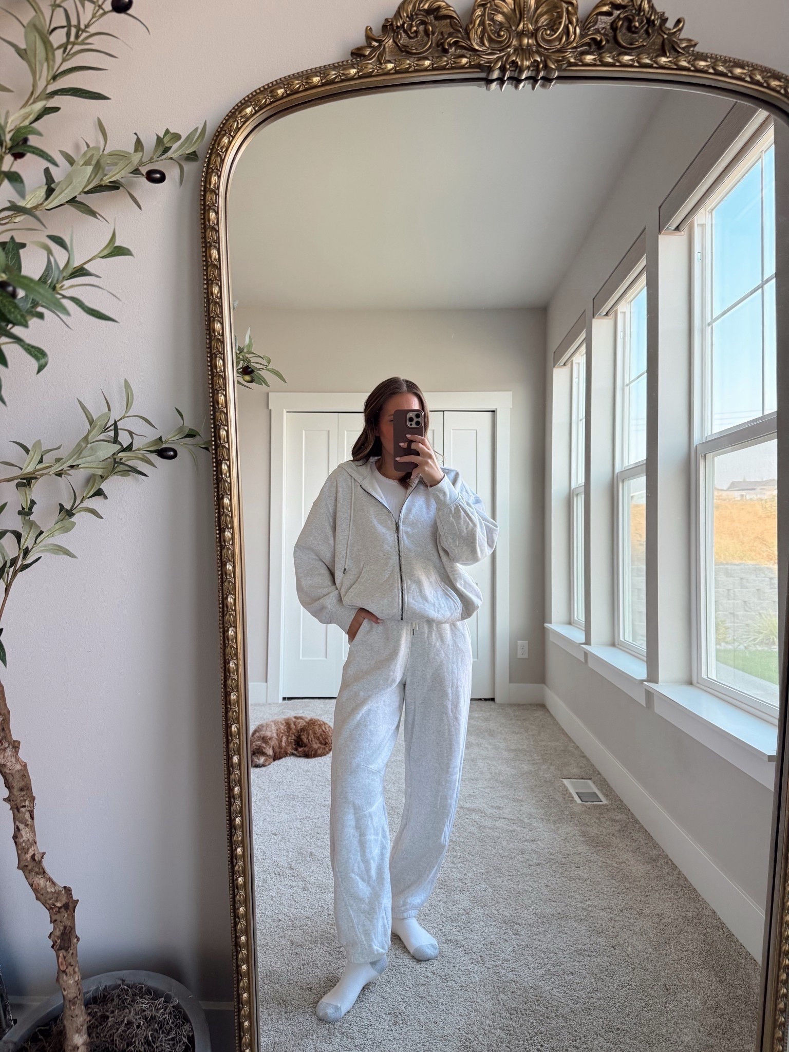 My favorite set has been restocked! A zip hoodie and matching jogger style pants with a slight barrel fit. Wearing smalls in both!

Matching set | target style | joggers | loungewear | restock | cozy style 

#LTKootd