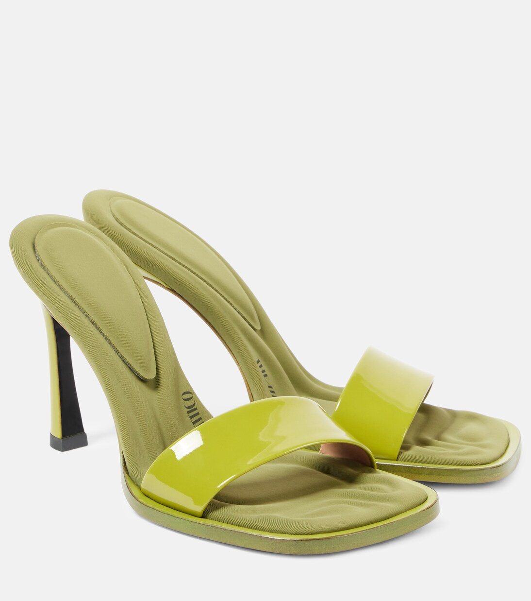 Mia 95 patent leather mules | Mytheresa (US/CA)