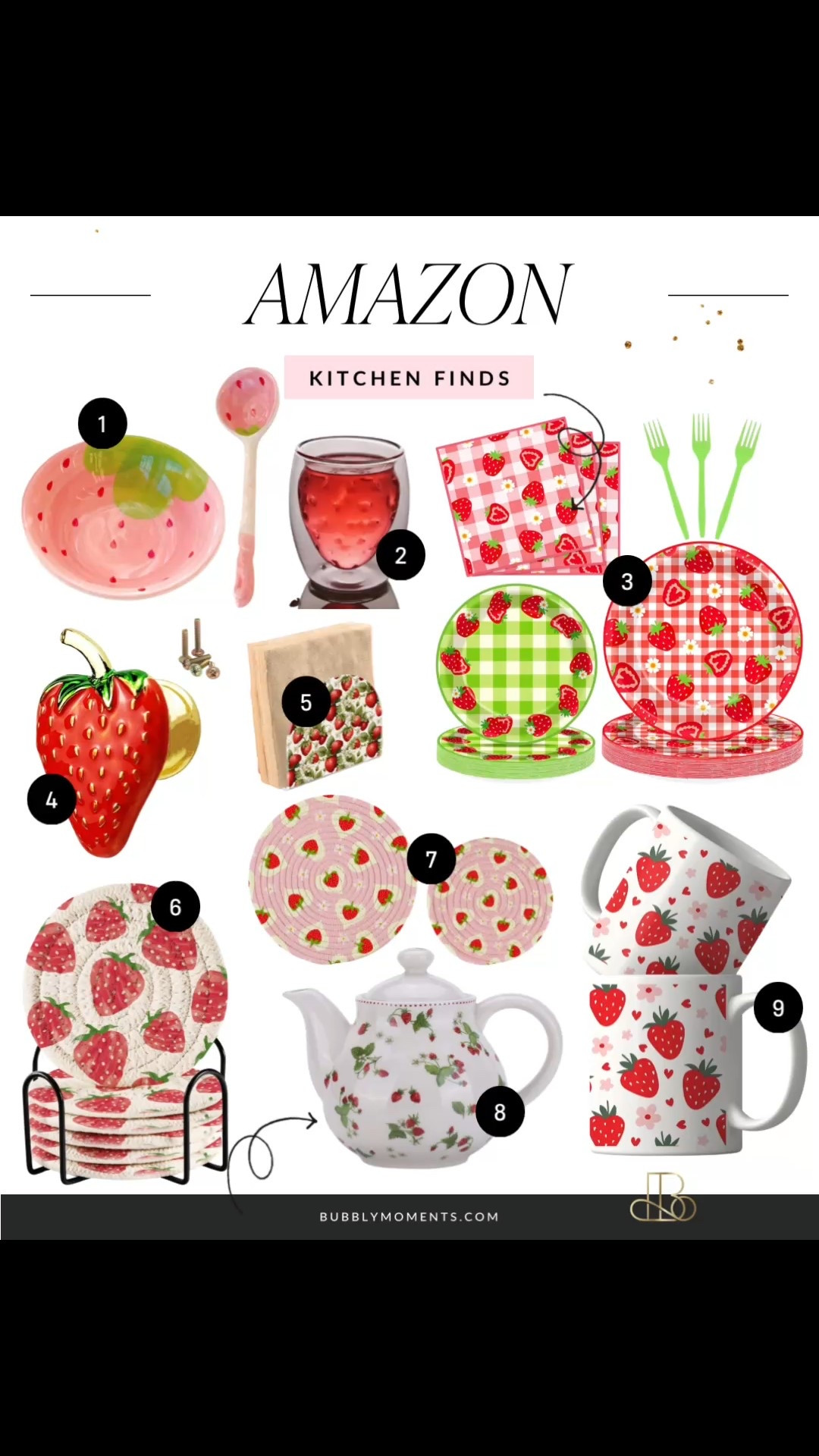 It’s the little details that bring a kitchen to life. This curated edit focuses on decor that feels playful, cozy, and easy to style—perfect for creating a space that feels lived-in and loved.

Save this for later, tap to shop, and give your kitchen a fresh, feel-good update.

#LTKhome #LTKkitchen #LTKfinds #decorlovers #kitchendecor #homeaesthetic #LTKshopping #homestyle #LTKcreator #shopthelook

#LTKfoodie #LTKmomlife #LTKHome