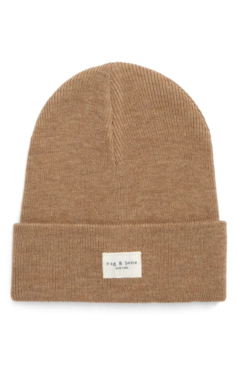 rag & bone ICONS Addison Wool Blend Beanie | Nordstrom | Nordstrom