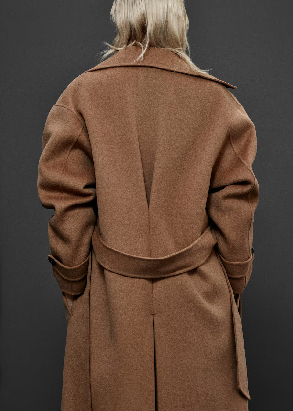 Woolen coat with belt -  Women | Mango USA | MANGO (US)