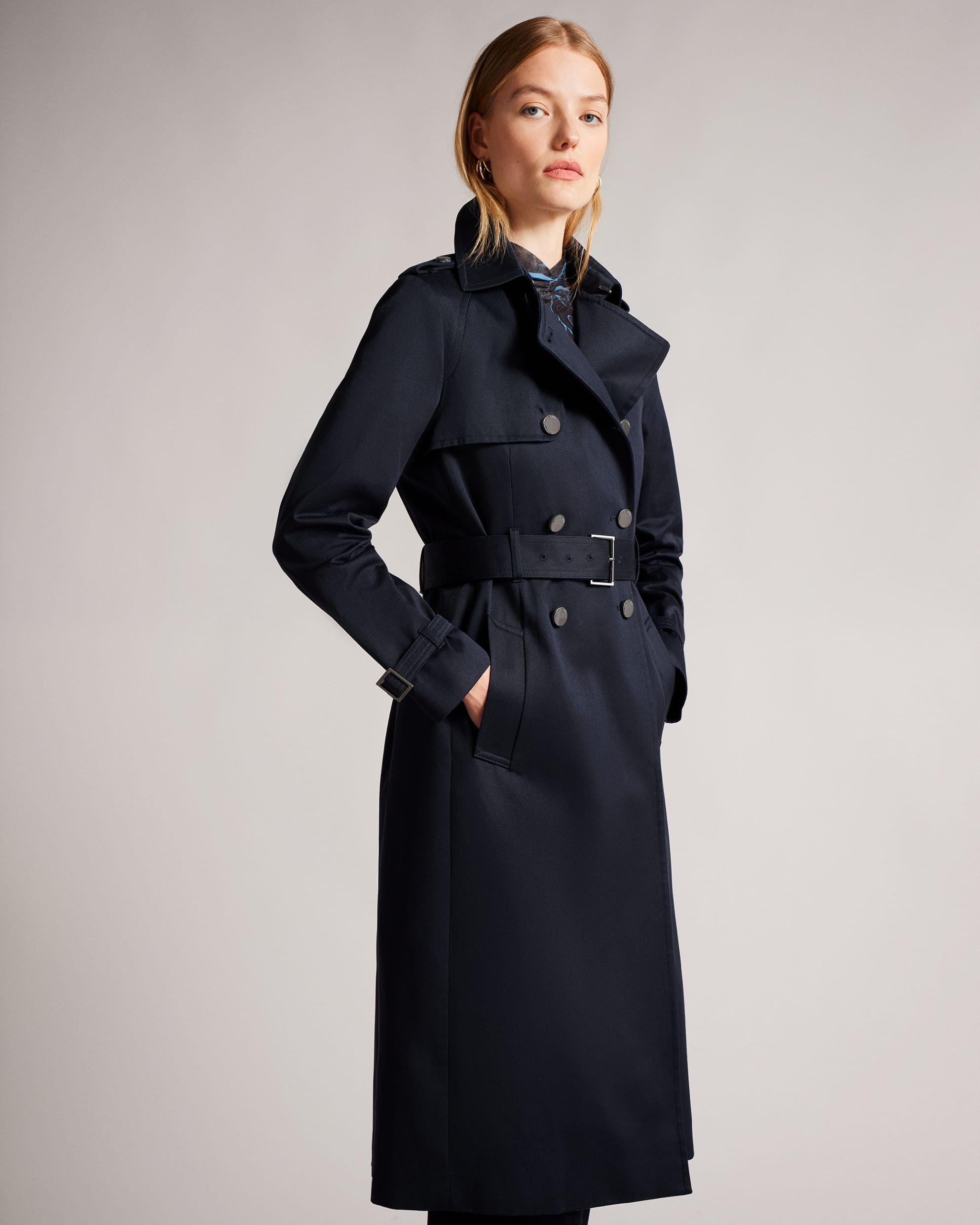 RobbiiLightweight Showerproof Trench Coat | Ted Baker UK