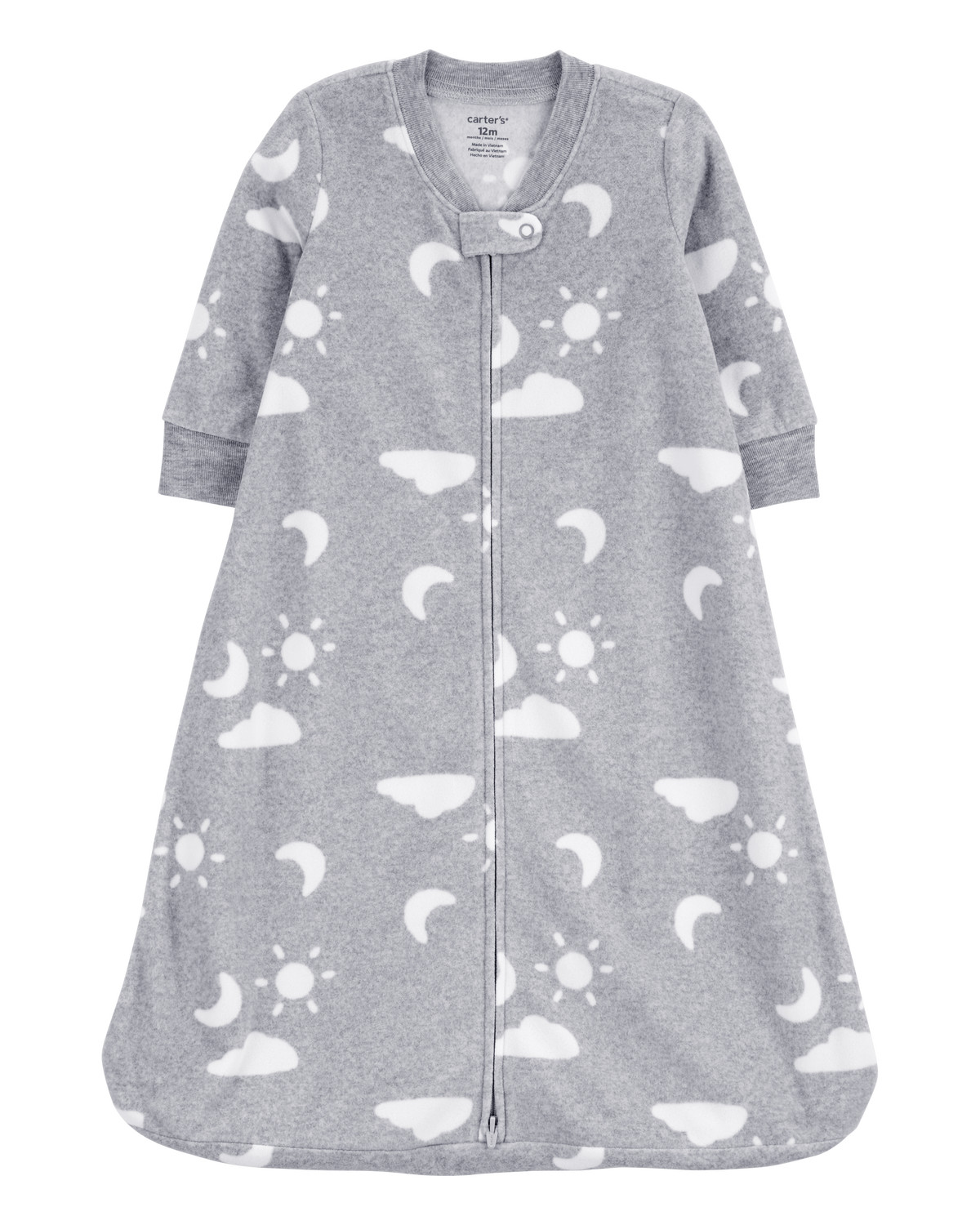 Baby Clouds 2-Way Zip Fleece Sleep Bag | Carter's Inc