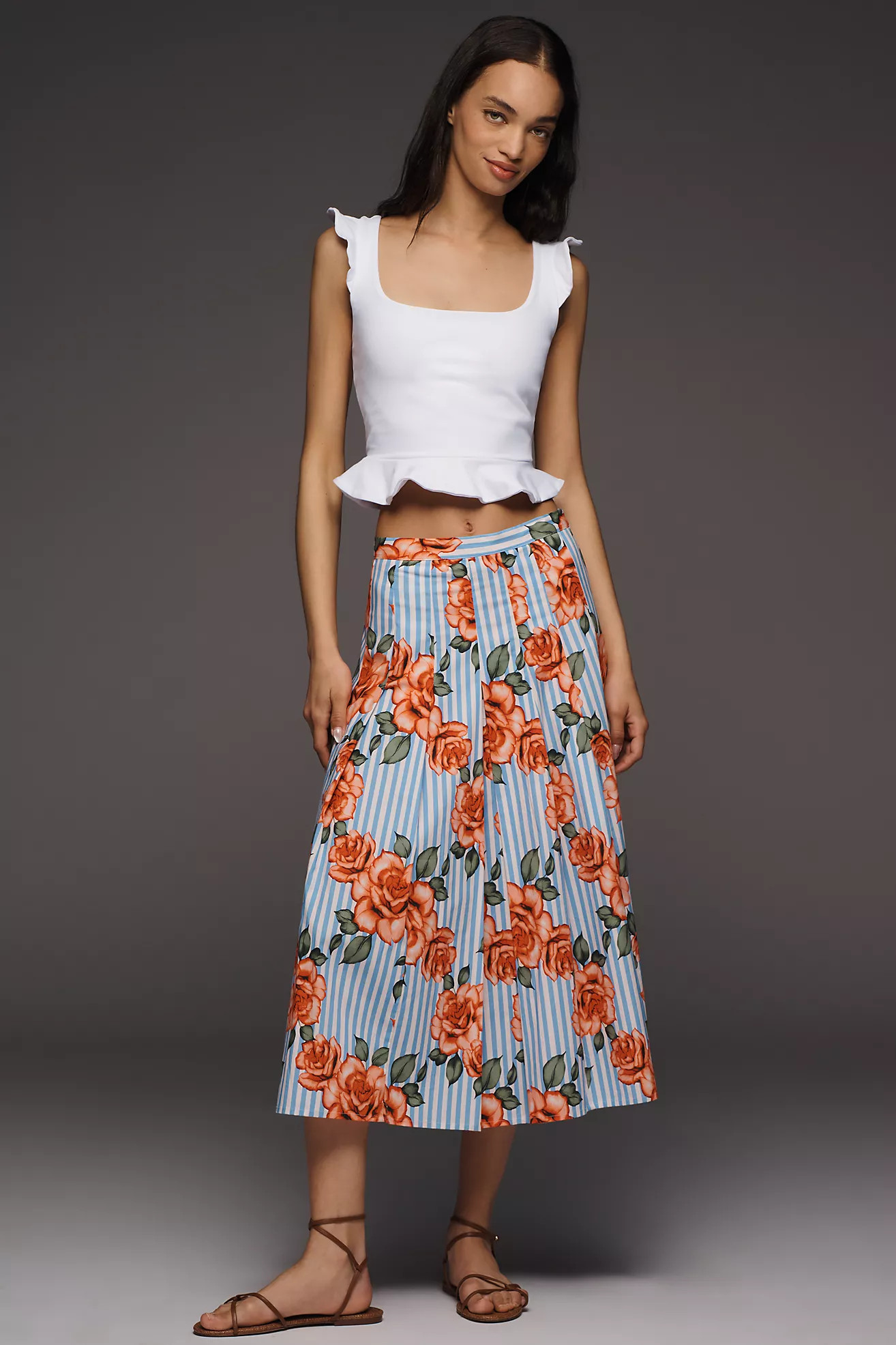 Hutch Emry Midi Skirt | Anthropologie (US)