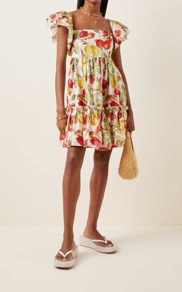 Lexa Floral Cotton Mini Dress | Moda Operandi (Global)