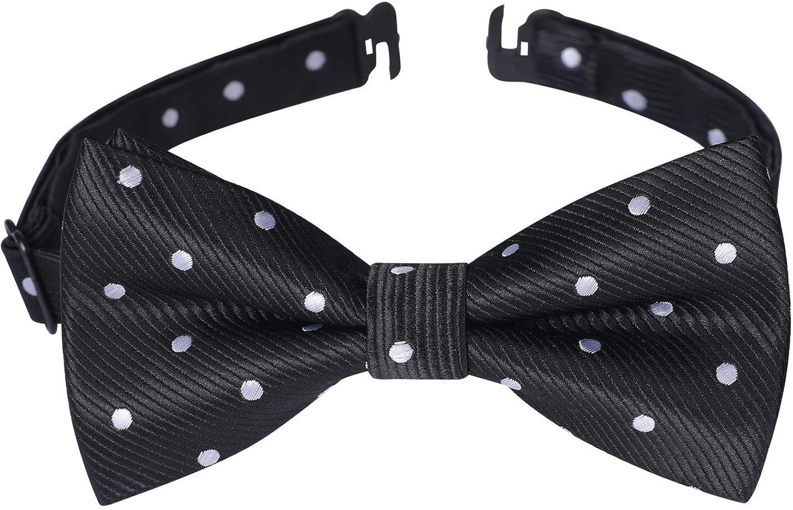 HISDERN Bow Ties for Boys Pre Tied Toddler Bow Tie Adjustable Kids Bowties Clip On Fun Patterned ... | Amazon (US)