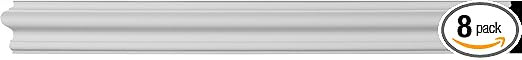 Ekena Millwork PML01X00SE-CASE-8 Seville (8-Pack) Panel Moulding, 1 1/2"H x 3/4"P x 94 1/2"L, Pri... | Amazon (US)