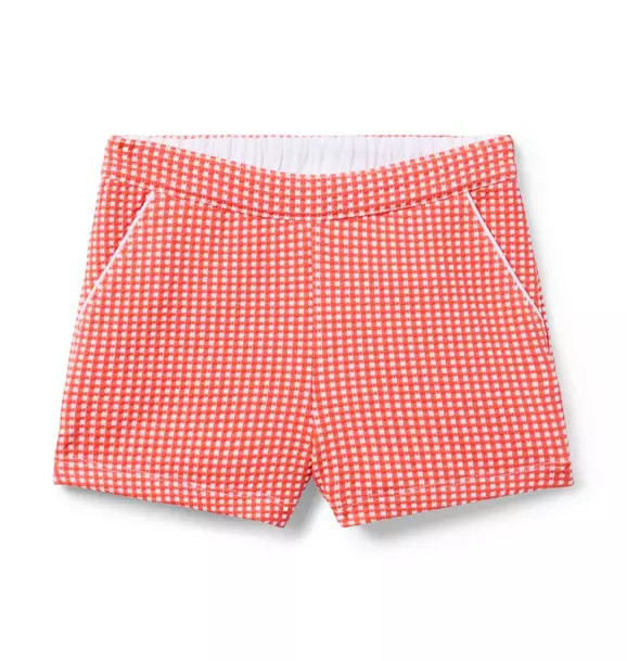 Gingham Jacquard Short | Janie and Jack
