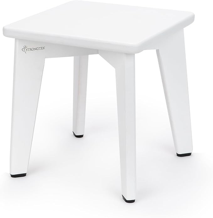 StrongTek Bamboo Step Stool for Kids and Adults, Sturdy and Versatile Short Foot Stool for Bathro... | Amazon (US)