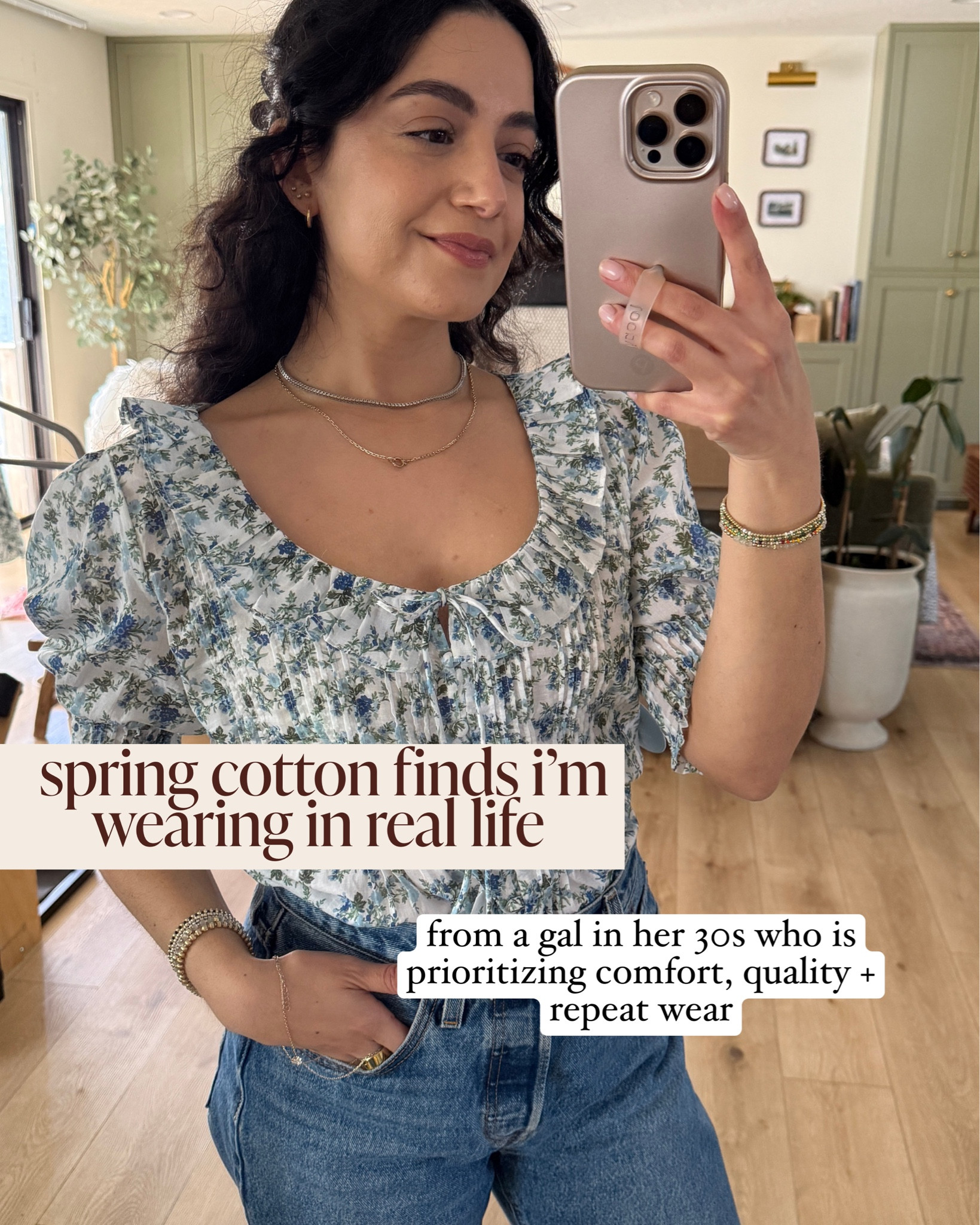 New spring styles I’m loving 

Cotton outfits, cotton tops, hill house home 

#LTKValentine