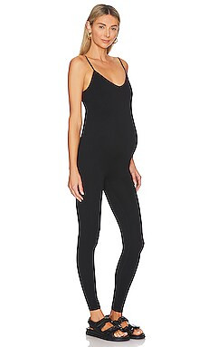 HATCH Maternity Body Rib Unitard in Black from Revolve.com | Revolve Clothing (Global)